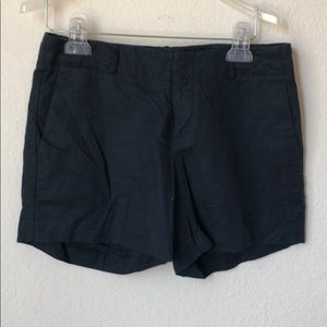 Navy chino shorts